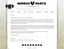 Tablet Screenshot of morbus-gravis.de